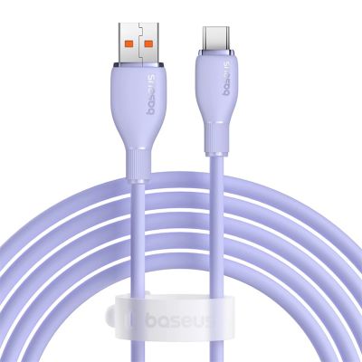 Baseus Pudding 100W USB-A - USB-C Kabel 2m - Lila