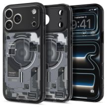 Spigen Ultra Hybrid MagSafe Zero One Hülle für iPhone 18 Pro / 17 Pro – Schwarz