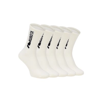 6. Kubota 5er-Pack „I Love Kubota“-Socken, cremefarben K25SS-300-002-01-5