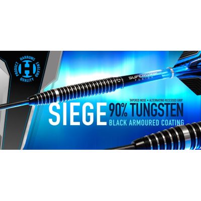 2. Harrows Siege Darts 90 % Steeltip HS-TNK-000016027