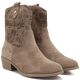 4. Damen-Ajour-Stiefeletten in Beige M.Daszyński MR2353-23