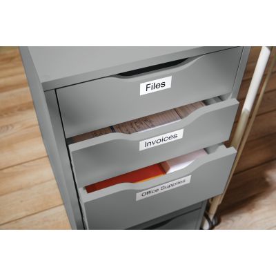 7. DYMO D1 Farbband 9mmx7m schwarz/weiß S0720680 (9 mm)