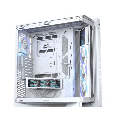 8. Asus ROG CRONOXGR801CURVE TG ARGB WEISS Gehäuse