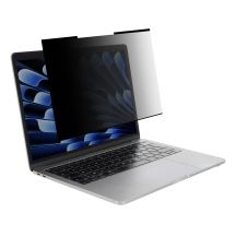 Mobilis 016425 Bildschirmfilter für 38,9 cm (15,3") Laptops, rahmenloser Sichtschutzfilter für Displays