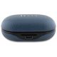 5. Guess GUTWSPGTSPSB TWS Bluetooth-Kopfhörer + Dock, blau/blau genarbtes klassisches Logo