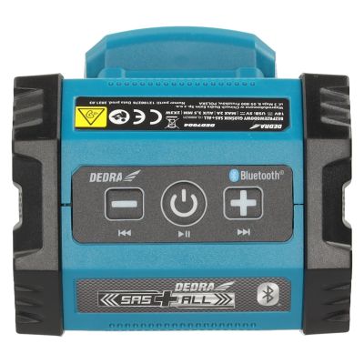 6. Dedra DED7004 blauer Lautsprecher