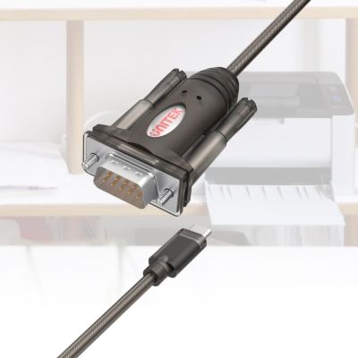 4. UNITEK Adapter USB-C - 1x RS-232, Y-1105K