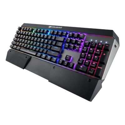 4. COUGAR CGR-Attack-X3-RGB Gaming-Tastatur USB QWERTY Englisch Schwarz