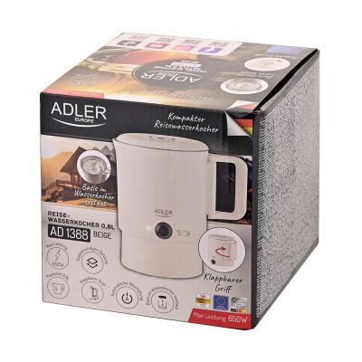 6. Wasserkocher ADLER AD 1388b beige