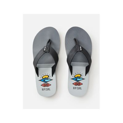2. RIP CURL Ripper Open Toe Flip-Flops Schwarz