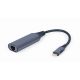 4. GEMBIRD USB-C-auf-LAN-RJ-45-Adapter 1GB mit Kabel