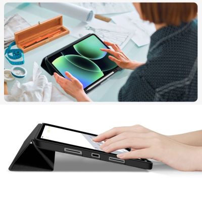 8. Tech-Protect SmartCase Stifthülle für Xiaomi Pad 7 / 7 Pro / 8 / 8 Pro 11,2 Zoll – Schwarz