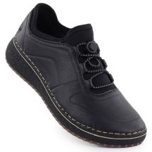 Rieker 50960-00 Damen-Lederschuhe mit hohem Absatz, schwarz