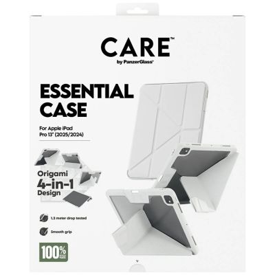5. Care by PanzerGlass Y-Fold-Hülle für iPad Pro 13" 2024 / 2025 - Hellgrau