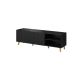 7. TV-Schrank PAFOS 150x40x52 schwarz matt