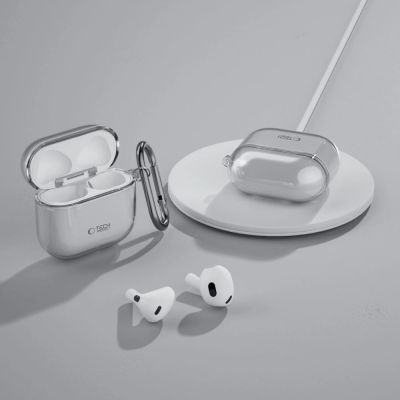 7. Tech-Protect FlexAir-Hülle für AirPods 4 – Grau