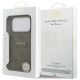 8. Guess 4G Ring Classic Logo MagSafe Hülle für iPhone 17 Pro - Braun