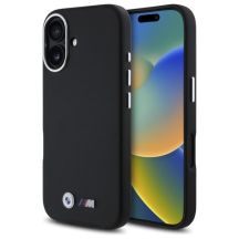 BMW M Smooth Full Wrapped Metal MagSafe Hülle für iPhone 16 – Schwarz