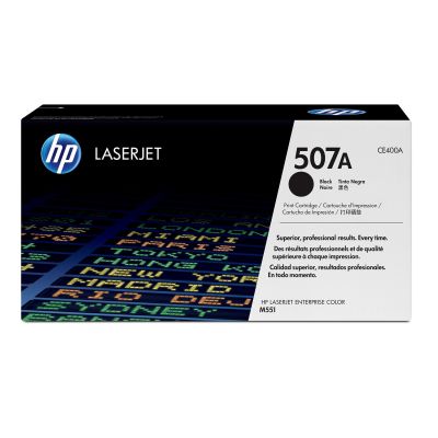 82. HP 507A Toner, HP507A=CE400A, 5500 Seiten Schwarz