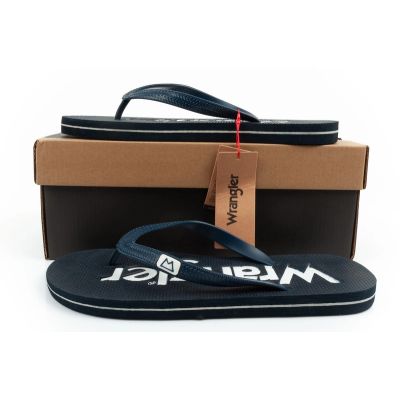 10. Wrangler Herren-Slipper Cole Flipflop, marineblaue Flip-Flops