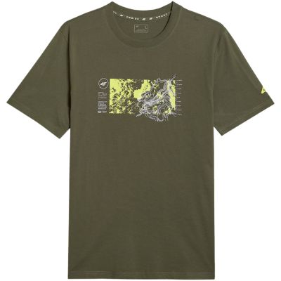 2. Herren-T-Shirt 4F M2823 Khaki 4FWSS26TTSHM2823 43S
