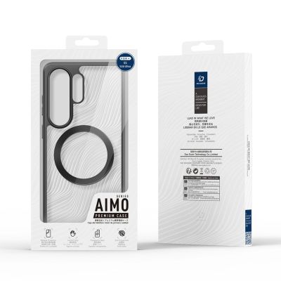 7. Dux Ducis Aimo Mag Case für Samsung S26 Ultra, kompatibel mit MagSafe – Schwarz