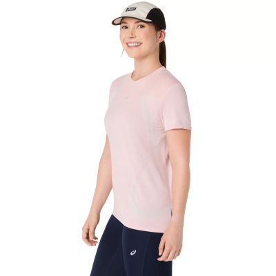 2. ASICS Road Seamless SS Top 2012D292-700 Rosa L