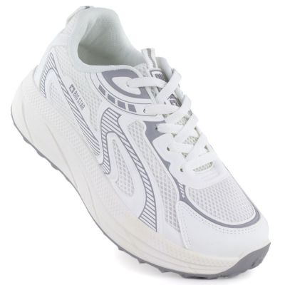 Weiße Damen-Plateau-Sneaker Big Star TT274325