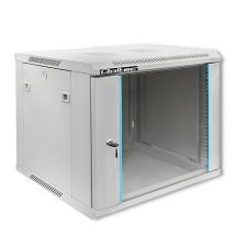 Qoltec Rack-Schrank 19" | 9 HE | 600 x 500 x 600 mm | Grau | Hängend