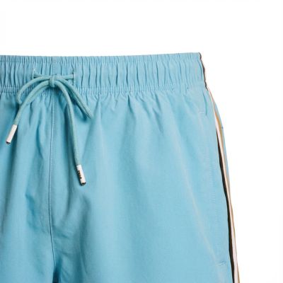 6. BOSS Iconic Hell-/Pastellblaue Badeshorts (50491594-455)