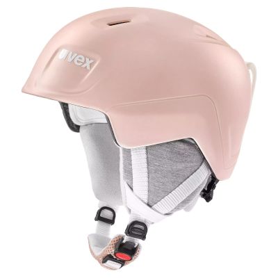 VERSAGEN! Uvex Manic Pro Kinder Skihelm rosegold matt junior (56/6/224/90)