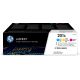 36. HP 201X 3er-Pack Original LaserJet XL Tonerkartuschen, Cyan/Magenta/Gelb