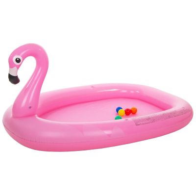28. Kinderpool-Spielplatz Flamingo 213x123x78cm 57172