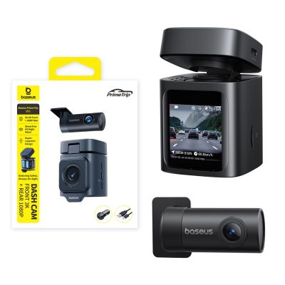 7. Baseus PrimeTrip VD1 Autokamera-Videorekorder 2K+1080p - Schwarz