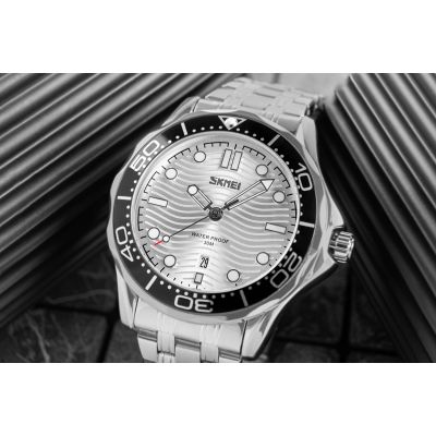 6. Herrenuhr Skmei 9276SSISI + BOX