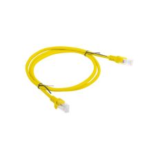UTP-Patchkabel Lanberg PCU5-10CC-0100-Y (RJ45 - RJ45 ; 1m; UTP; Kat. 5e; gelb)