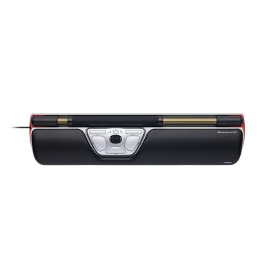 Contour Design RollerMouse Rot, Kabelgebunden, USB Typ-C, 2800 DPI, Silber