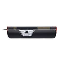 Contour Design RollerMouse Rot, Kabelgebunden, USB Typ-C, 2800 DPI, Silber