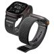 Spigen Athlex Air 2 Armband für Apple Watch 44/45/46/49 mm – Schwarz und Grau