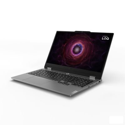3. Lenovo LOQ 15ARP9 AMD Ryzen™ 5 7235HS Laptop, 39,6 cm (15,6 Zoll) Full HD-Display, 12 GB DDR5-SDRAM, 512 GB SSD, NVIDIA GeForce RTX 4050, Wi-Fi 6 (802.11ax), Windows 11 Home (US-Englisch), Grau