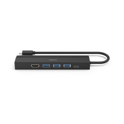 4. Hama 00200144 USB 3.2 Gen 1 (3.1 Gen 1) Typ-C Hubs und USB-C-Hubs 5000 Mbit/s Schwarz
