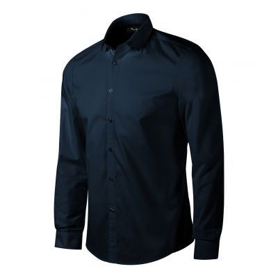 Dynamisches Herrenhemd (Marineblau)