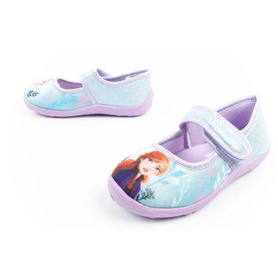 8. Leomil Frozen Kinderschuhe Ballerina Hausschuhe Hausschuhe mit Klettverschluss
