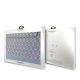 4. Guess GCube Stripes Tasche für einen 16-Zoll-Laptop – blau