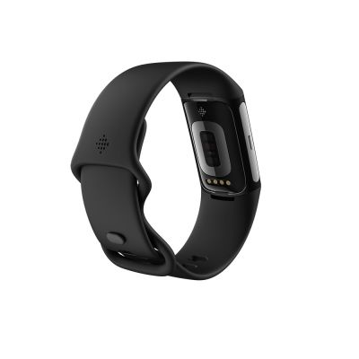 7. Fitbit Charge 6 Aktivitätstracker mit Silikonarmband, Obsidian, Bluetooth, NFC, 37,64 g