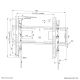 18. Neomounts WL35-750BL16 TV-Wandhalterung 2,18 m (86") Schwarz