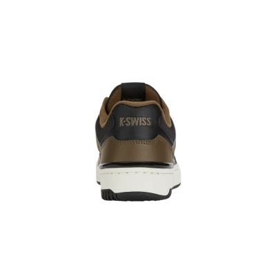 4. K-Swiss Herren Match Pro LTH Leder Sneakers Schwarz/Braun (08905-003-M)