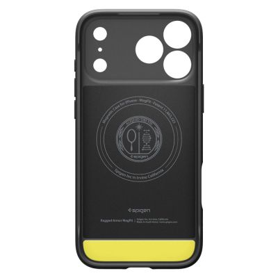 4. Spigen Rugged Armor MagSafe Hülle für iPhone 18 Pro Max / 17 Pro Max – Mattschwarz