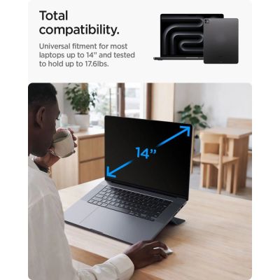 8. Spigen SlimFold LD201-S6 Laptopständer – Grau