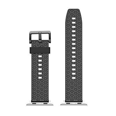 7. Watch Y Uhrenarmband für Apple Watch 42 / 44 / 45 mm - Schwarz
